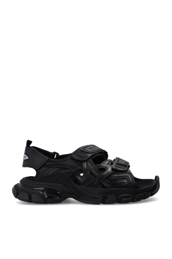 Balenciaga sandals womens black online